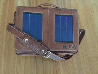 Eco-leather solarbag with handle - e-shop: www.swiss-choice.com - BSA Distributor