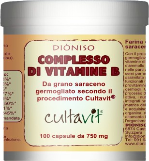 Complesso di Vitamine B Cultavit - caps