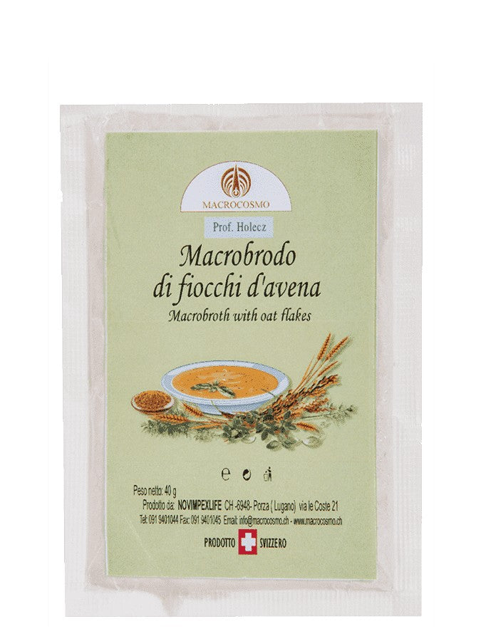 Bustine Macrobrodo con fiocchi di avena