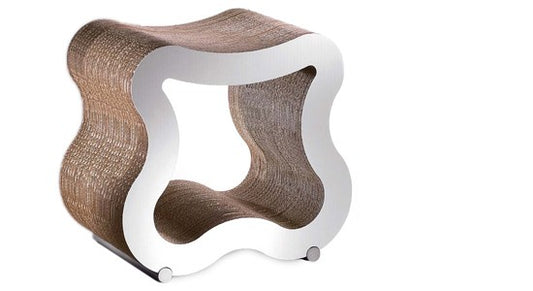 Tabouret en carton