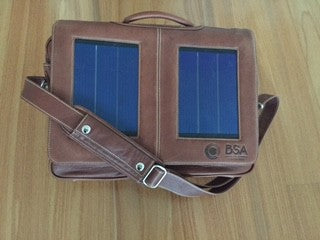Sac solaire en cuir écologique avec poignée - e-shop: www.swiss-choice.com - BSA Distributor